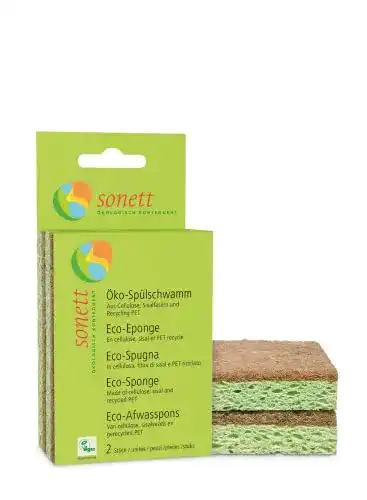 Spülschwamm Sonett Öko-, 2er Pack