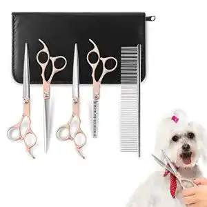 Hundeschere YOUTHINK Set, Scheren-Set für die Hundepflege