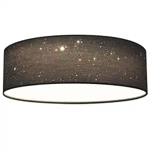 LED-Deckenleuchte Navaris LED rund mit Sterneneffekt, 22 Watt