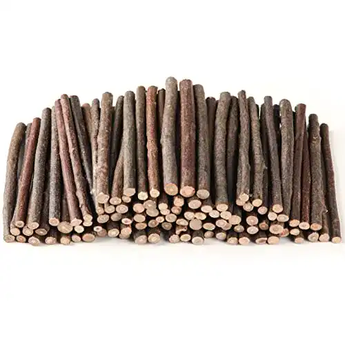Treibholz LAZACA Holzstäbchen zum Basteln Zweige 50 Stück
