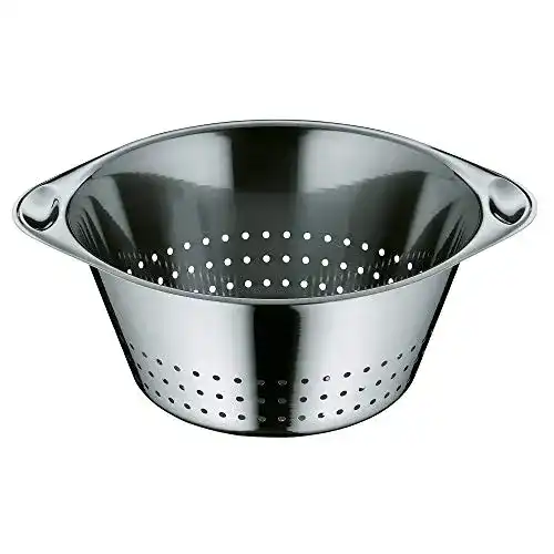 Nudelsieb WMF Gourmet Sieb Edelstahl 24 cm, große Löcher