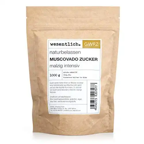 Muscovadozucker wesentlich. Muscovado Zucker 1000g