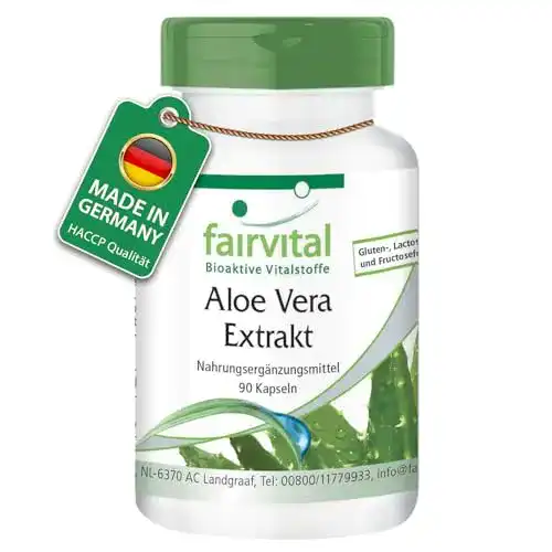 Aloe-vera-Kapseln fairvital Aloe Vera Kapseln, 90 Kapseln