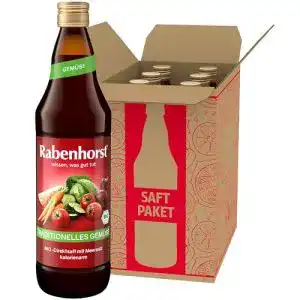 Gemüsesaft Rabenhorst Traditioneller bio, 6er Pack (6 x 700 ml)