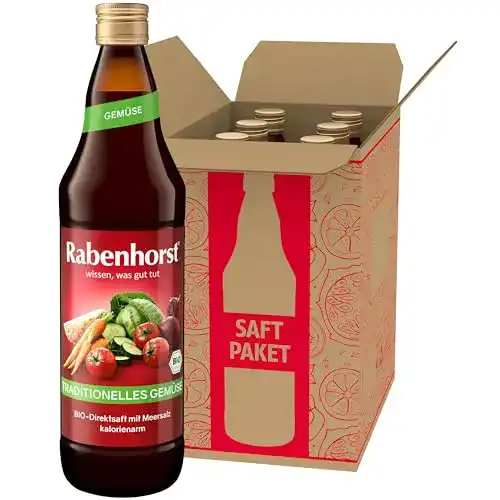Gemüsesaft Rabenhorst Traditioneller bio, 6er Pack (6 x 700 ml)