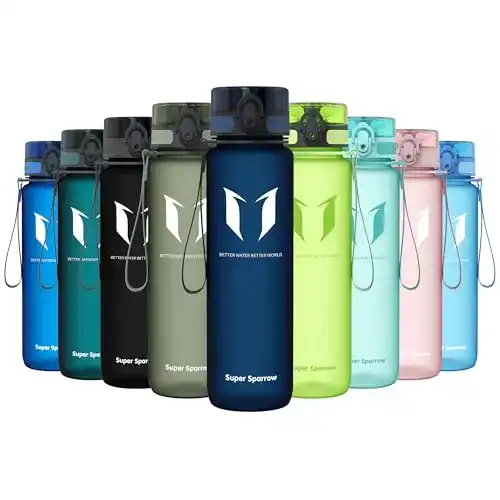 Trinkflasche Fitness Super Sparrow Trinkflasche Tritan 1000ml