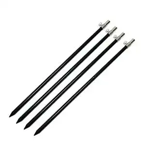 Banksticks DD-Tackle Bankstick Bank Stick 4 er Set 50-90 cm aus Aluminium Rutenhalter
