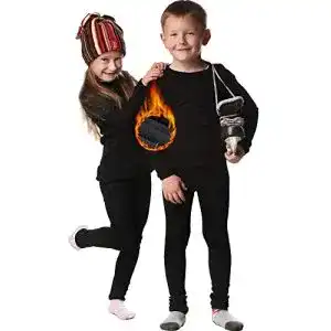 Funktionsunterwäsche Kinder HOPLYNN Thermounterwäsche Set