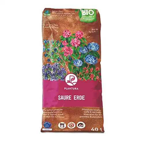 Hortensien-Erde Plantura Bio Saure Erde, 40 L