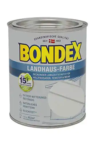 Bondex-Farbe Bondex Landhaus-Farbe 0,75l steingrau