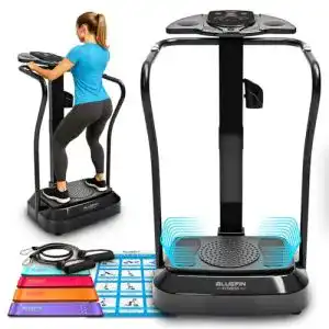 Vibrationsplatte mit Säule Bluefin Fitness Pro Modell