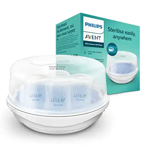 Die beste Vaporisator Philips Avent SCF281/02 Mikrowellensterilisator, weiß 2026 Test Bestseller Vaporisator Philips Avent SCF281/02 Mikrowellensterilisator, weiß