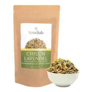 Lavendeltee TeaClub Lavendel Kräutertee Mischung Lose 100g
