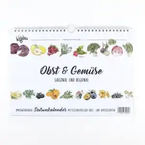 Saisonkalender Kigebu für Obst und Gemüse, immerwährend
