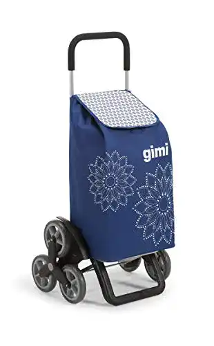 Einkaufstrolley Gimi Tris Floral Blau Einkaufskörbe & -taschen