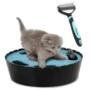 Hundestriegel Pawaboo Pet, mit doppelseitigem 9 + 17 Rake