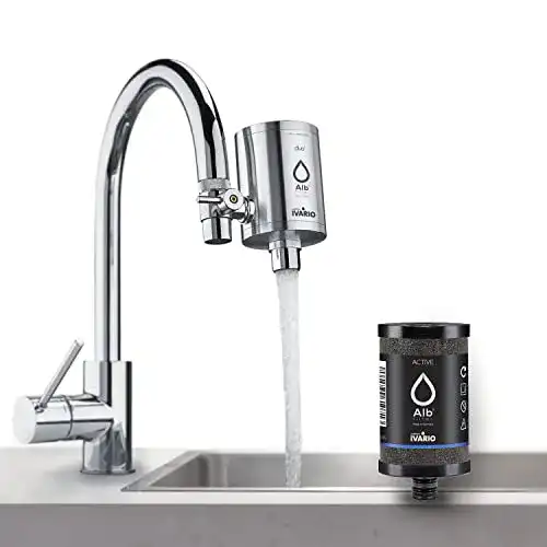 Die beste Aktivkohle-Blockfilter IVARIO x Alb-Wasserfilter für Wasserhahn 2026 Test Bestseller Aktivkohle-Blockfilter IVARIO x Alb-Wasserfilter für Wasserhahn