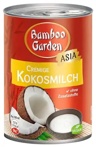 Kokosmilch Bamboo Garden, 1er Pack (1 x 400 ml)