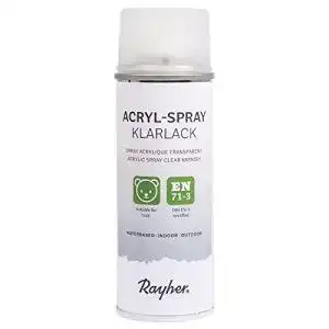 Klarlack Holz Rayher Hobby 34146000 Acryl Spray Klarlack, 200 ml