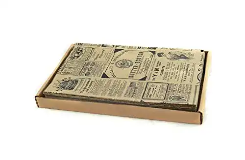 Butterbrotpapier Hostelnovo 500 Stück Fettpapier 32 x 20 cm