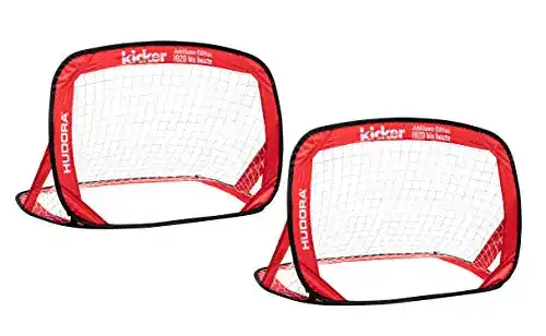 Pop-Up-Fußballtor HUDORA Kinder & Erwachsene, 2er Set