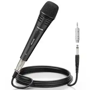 Tonor-Mikrofon TONOR Dynamischer Mikrofon mit 16,5ft Kabel