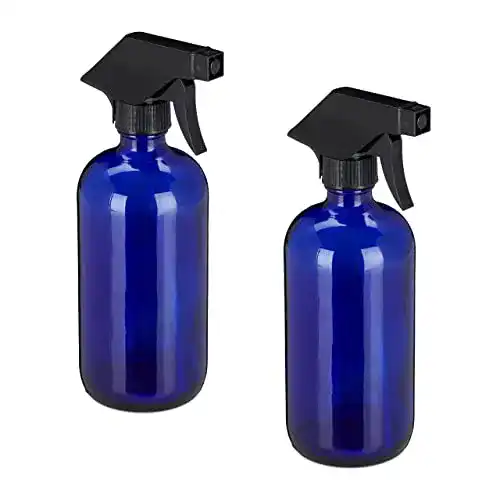 Glassprühflaschen Relaxdays Sprühflasche Glas, 2er Set, 500 ml