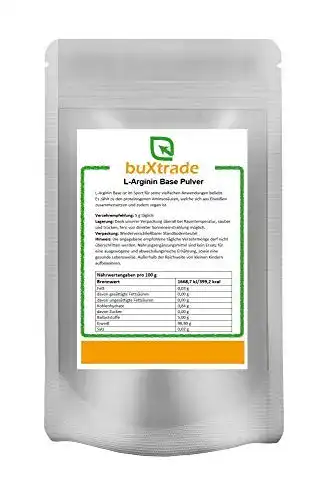 Die beste L-Arginin-Pulver Buxtrade 1 kg L-Arginin Base Pulver 2026 Test Bestseller L-Arginin-Pulver Buxtrade 1 kg L-Arginin Base Pulver