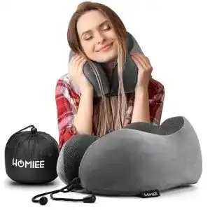 Nackenstütze HOMIEE Reise Nackenkissen, Orthopädisch