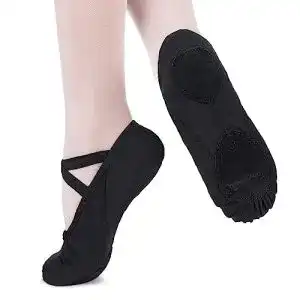 Ballettschuhe tanzmuster Damen Charlie Geteilte Ledersohle
