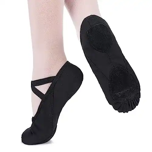 Ballettschuhe tanzmuster Damen Charlie Geteilte Ledersohle