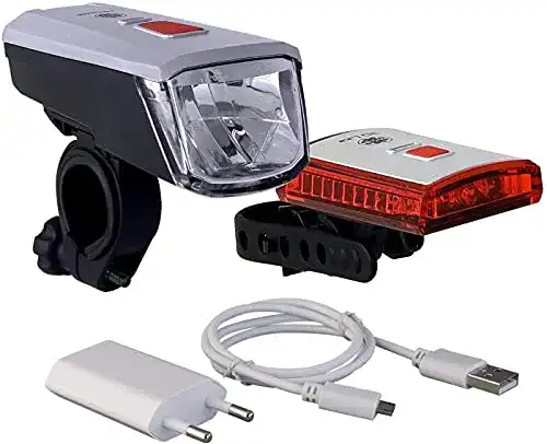 Fahrradbeleuchtung Büchel Vancouver LED Batterieleuchtenset