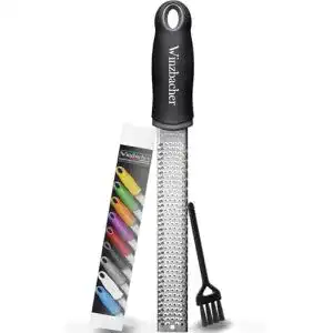 Zester-Reibe Winzbacher ® Edelstahl Klinge, inkl. Schụtz