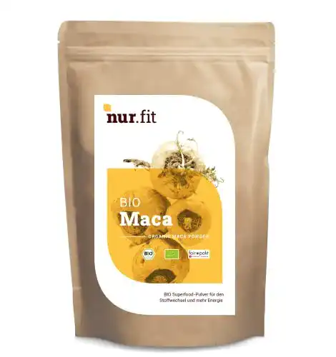 Maca-Pulver Nurafit nur.fit BIO Maca Pulver 1kg – rein natürlich