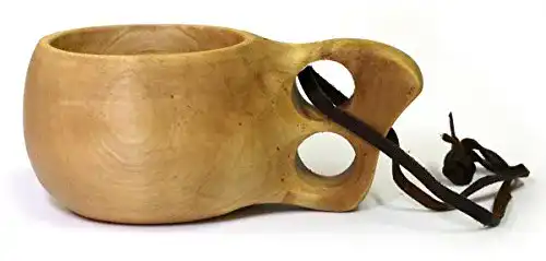 Kuksa Nordic_art_store hölzern trinkbecher 16 für das Wandern