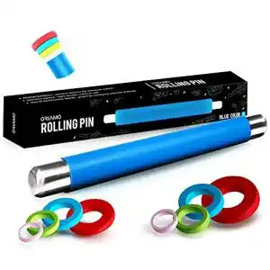Teigroller Silikon Oriamo ® Antihaft Nudelholz, BPA frei
