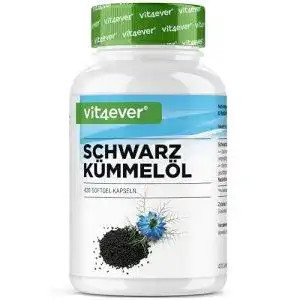 Schwarzkümmelöl-Kapseln Vit4ever Schwarzkümmelöl, 420 Kapseln