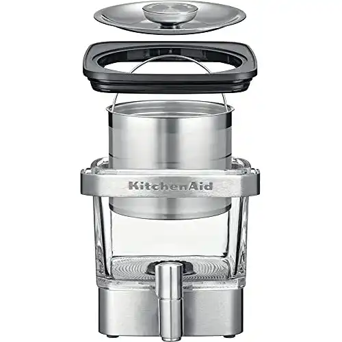 Cold-Brew-Kaffeebereiter KitchenAid 5KCM4212SX, Rostfreier Stahl