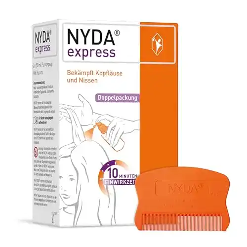 Läusemittel NYDA express – schnell und effektiv, 2×50 ml