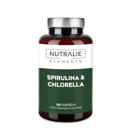 Spirulina-Chlorella NUTRALIE Spirulina & Chlorella 1800mg