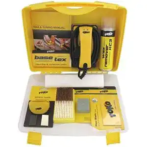 Skiwachs-Set TOKO Skiservice-Set Wax Case Alpin – 11-teilig