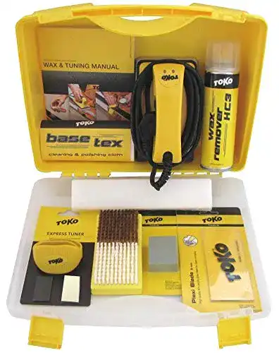Skiwachs-Set TOKO Skiservice-Set Wax Case Alpin – 11-teilig