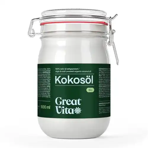 Kokosöl Mea Vita MeaVita Bio, nativ & kaltgepresst, 1000 ml