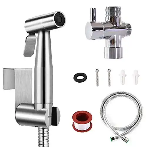Bidet-Handbrause ENCOFT Bidet Handbrause Edelstahl