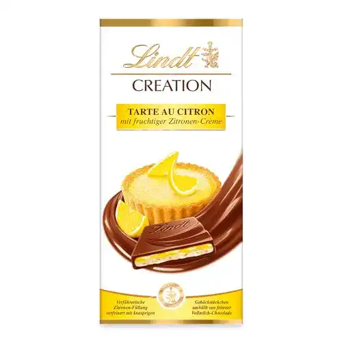 Die beste Lindt-Schokolade Lindt Creation Tarte au Citron Tafel, 150 g 2026 Test Bestseller Lindt-Schokolade Lindt Creation Tarte au Citron Tafel, 150 g