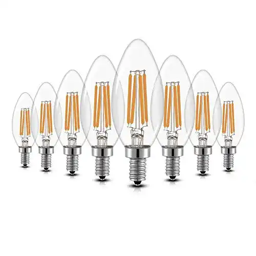 LED (E14) dimmbar iGOKU 8er Pack LED Lampe E14 Glühbirne 4W