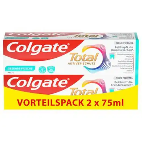 Colgate-Zahnpasta Colgate Total Zahnpasta Plus, Doppelpack