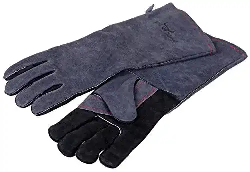 Grillhandschuhe (Leder) GRÄWE Grillhandschuhe lang, Echtleder