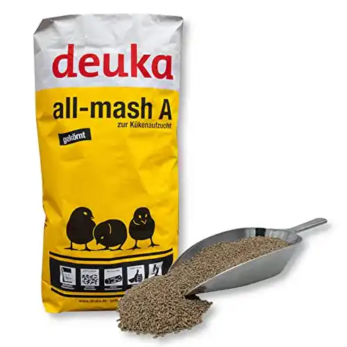 Hühnerfutter deuka all-mash A gekörnt, für Hühnerküken 25 kg
