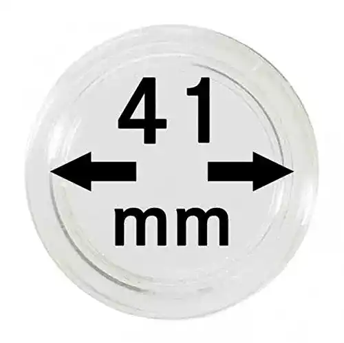Münzkapseln LINDNER Das Original Innen-Ø 41 mm, 10er
